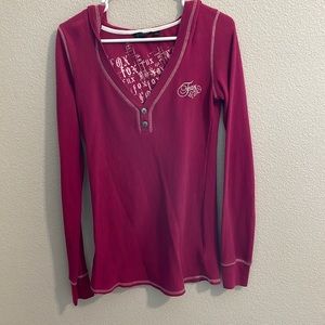 Vintage fox, woman’s fox long sleeve